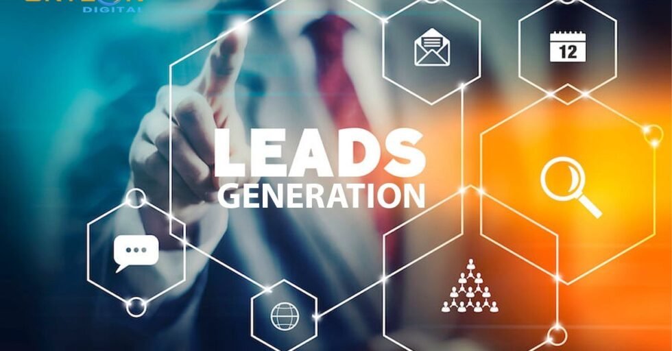 Lead Generation Strategies for Digital Marketing Lead Generation process showing how businesses attract, engage, and convert potential customers online.